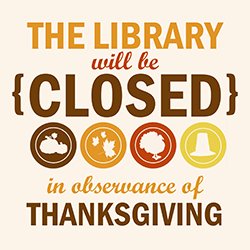 closed for thanksgiving