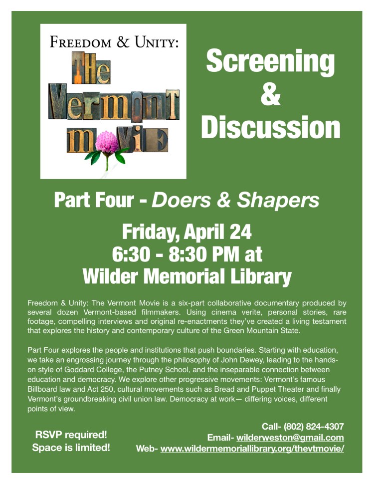 VT Movie Flyer-Part Four